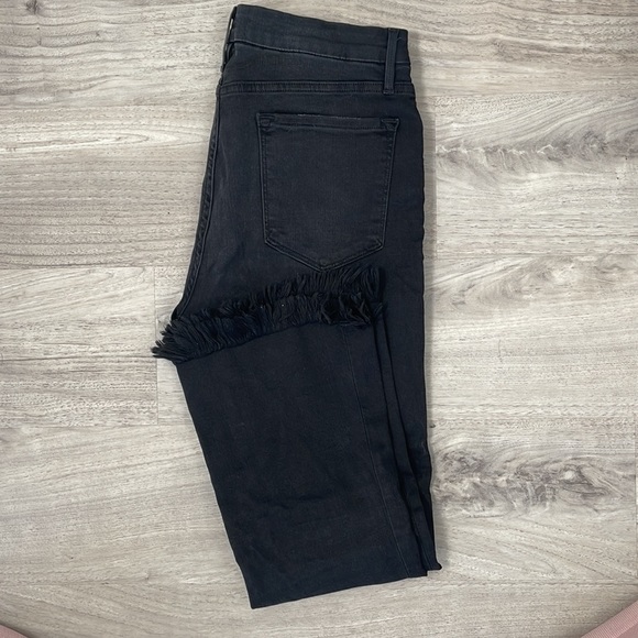 Frame Le Crop Mini Boot Denim Size 31 - Picture 4 of 4